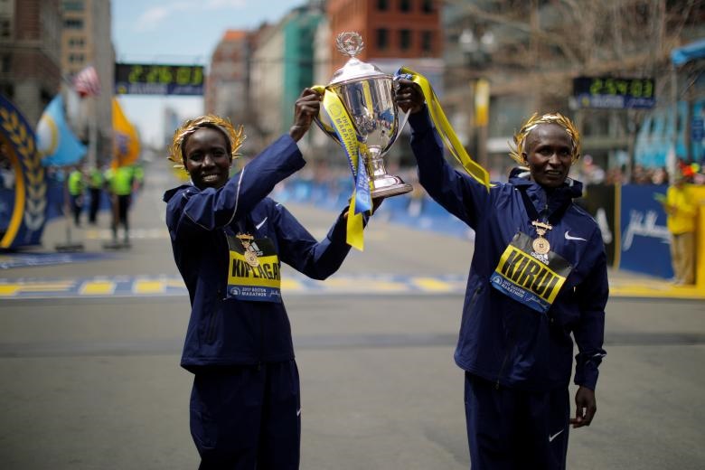تصاویر | برگزاری یکی از قدیمی‌ترین مسابقه‌های دوی ماراتن جهان در بوستون